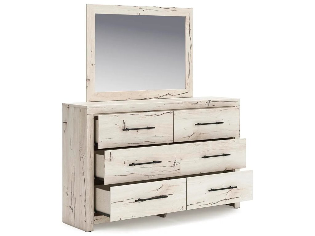 Lawroy Full Panel Storage Bed, Dresser, Mirror and Nightstand - image 3