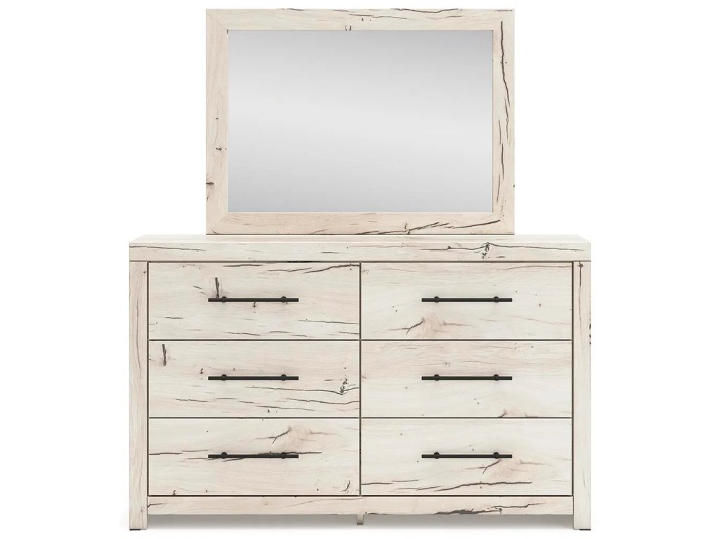 Lawroy Full Panel Storage Bed, Dresser, Mirror and Nightstand - image 1
