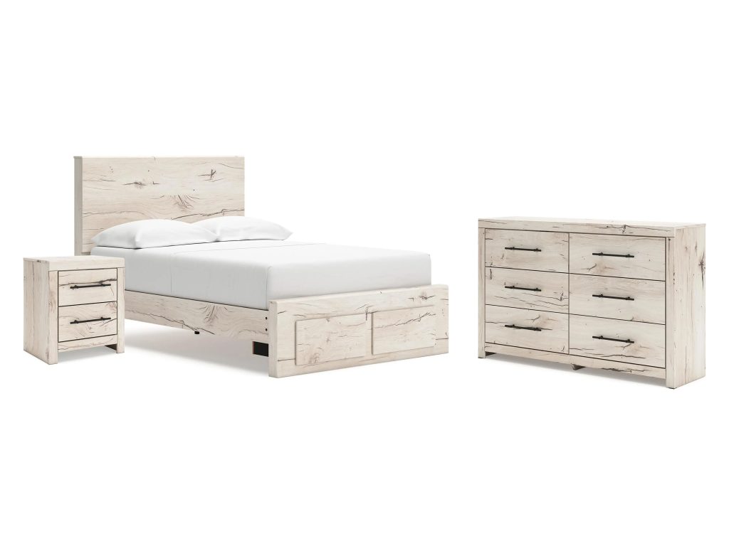 Lawroy Full Storage Bed, Dresser and Nightstand - main image