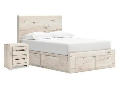 Lawroy Full Storage Bed and Nightstand