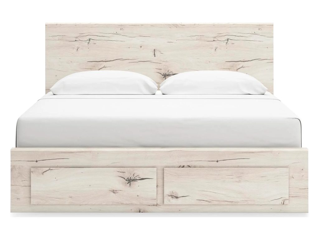 Lawroy King Panel Storage Bed, Dresser, Mirror and Nightstand - image 8