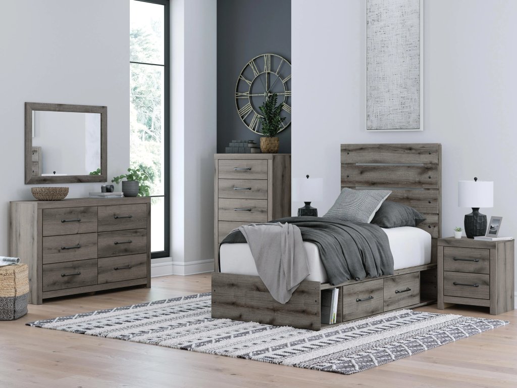 Graystorm Twin Panel Storage Bed - image 11