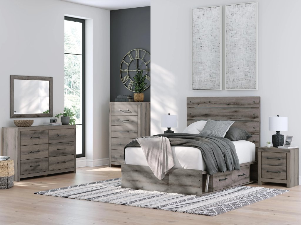 Graystorm Full Panel Storage Bed - image 11