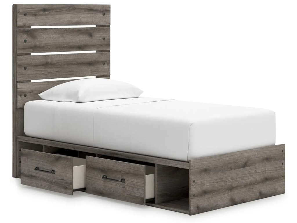 Graystorm Twin Panel Storage Bed - image 5