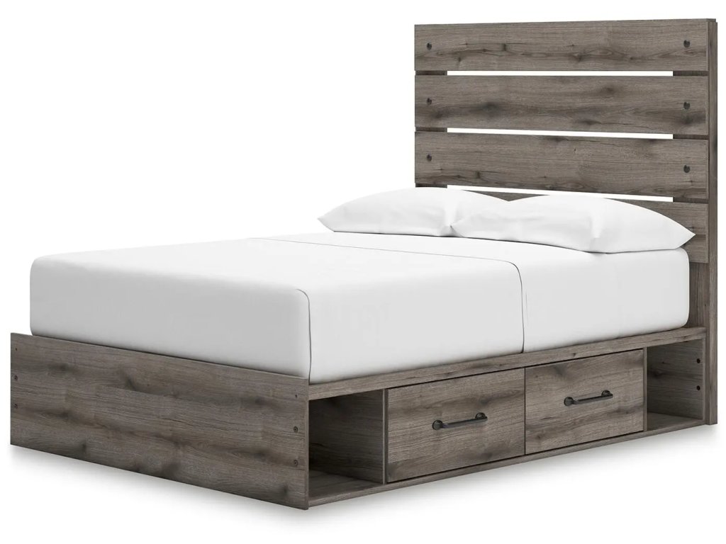 Graystorm Full Panel Bed with Storage - image 4