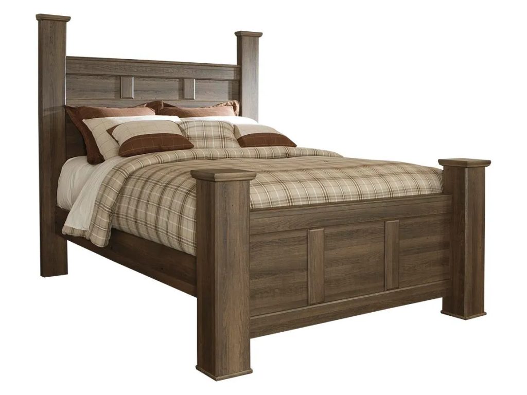 Juararo Queen Poster Bed, Dresser and Mirror - image 2