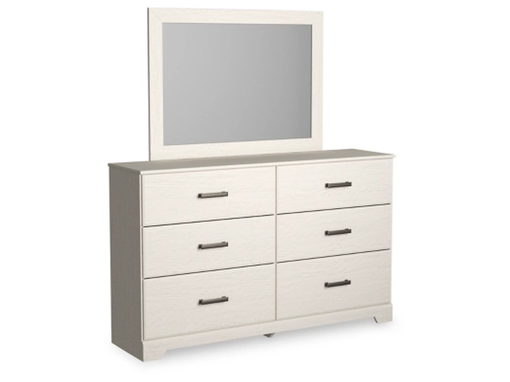 Stelsie Queen Panel Bed, Dresser, Mirror and 2 Nightstands - image 2
