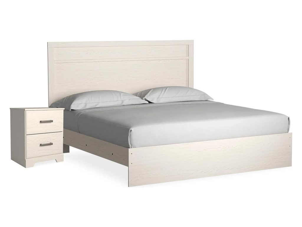 Stelsie King Panel Bed and Nightstand - main image