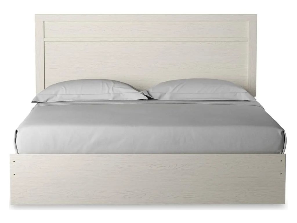 Stelsie King Panel Bed and Nightstand - image 1