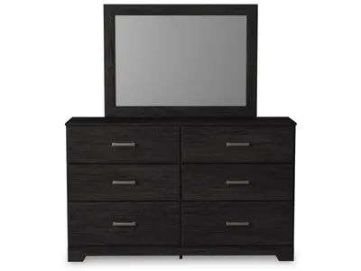 Belachime Full Panel Bed, Dresser, Mirror and Nightstand - Alternative View