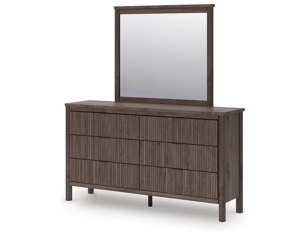 Pamytta Queen Panel Bed, Dresser, Mirror and Nightstand - image 7