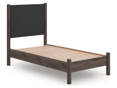 Pamytta Twin Upholstered Panel Platform Bed - Alternative View
