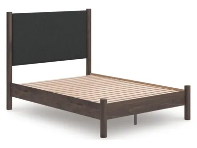 Pamytta Full Upholstered Panel Platform Bed - Alternative View
