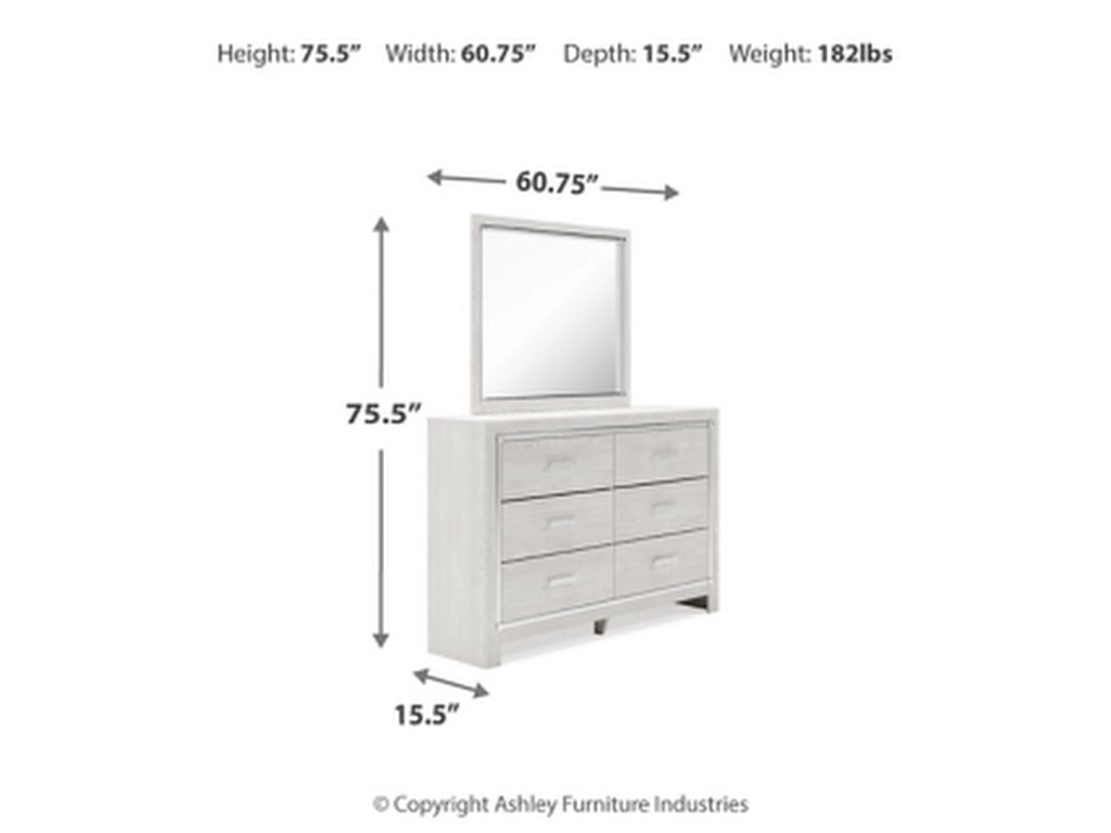 Altyra Queen Panel Storage Bed, Dresser, Mirror and 2 Nightstands - image 8
