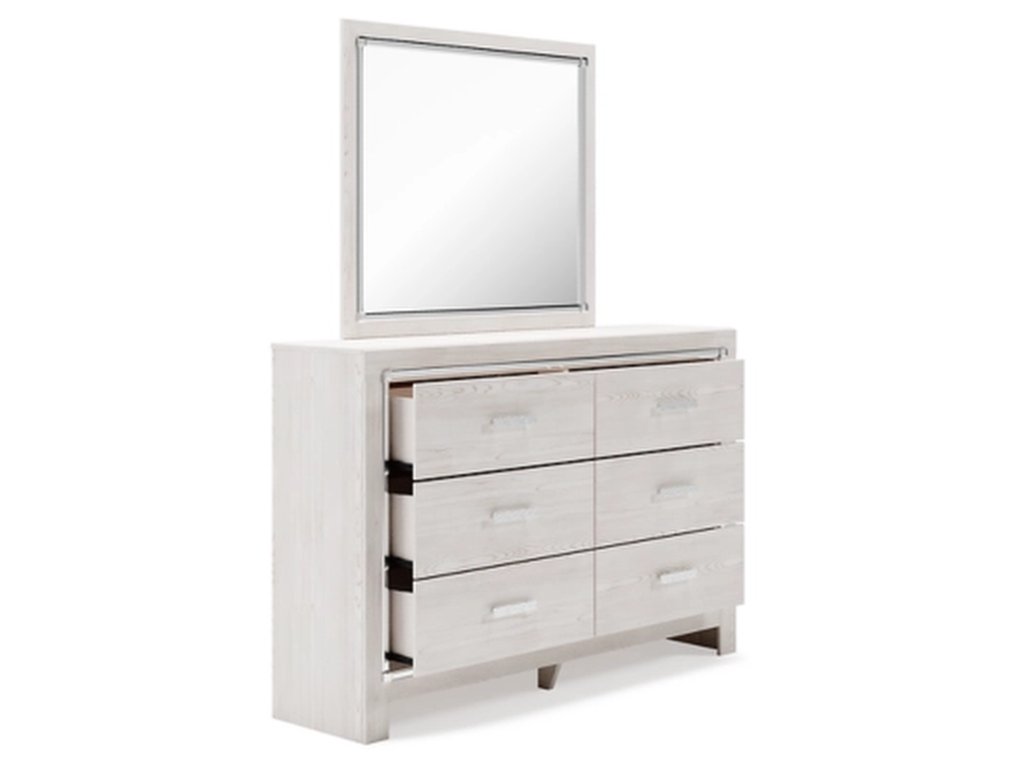 Altyra King Platform Storage Bed, Dresser, Mirror, Chest and 2 Nightstands - image 3