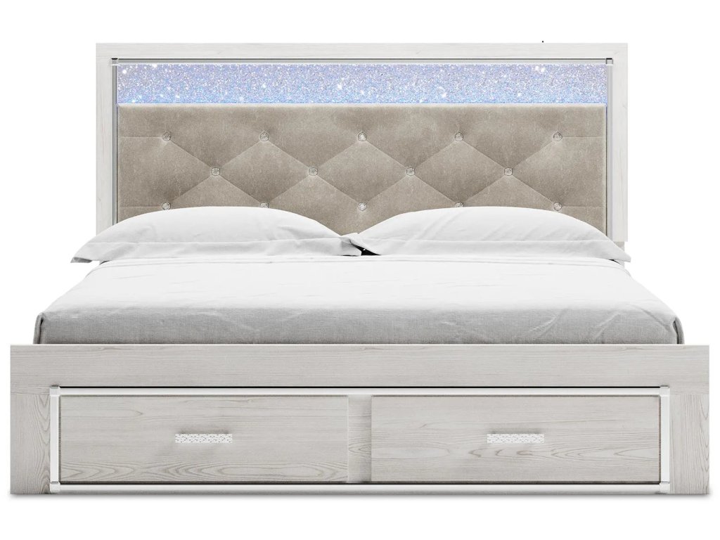 Altyra King Platform Storage Bed, Dresser, Mirror, Chest and 2 Nightstands - image 14