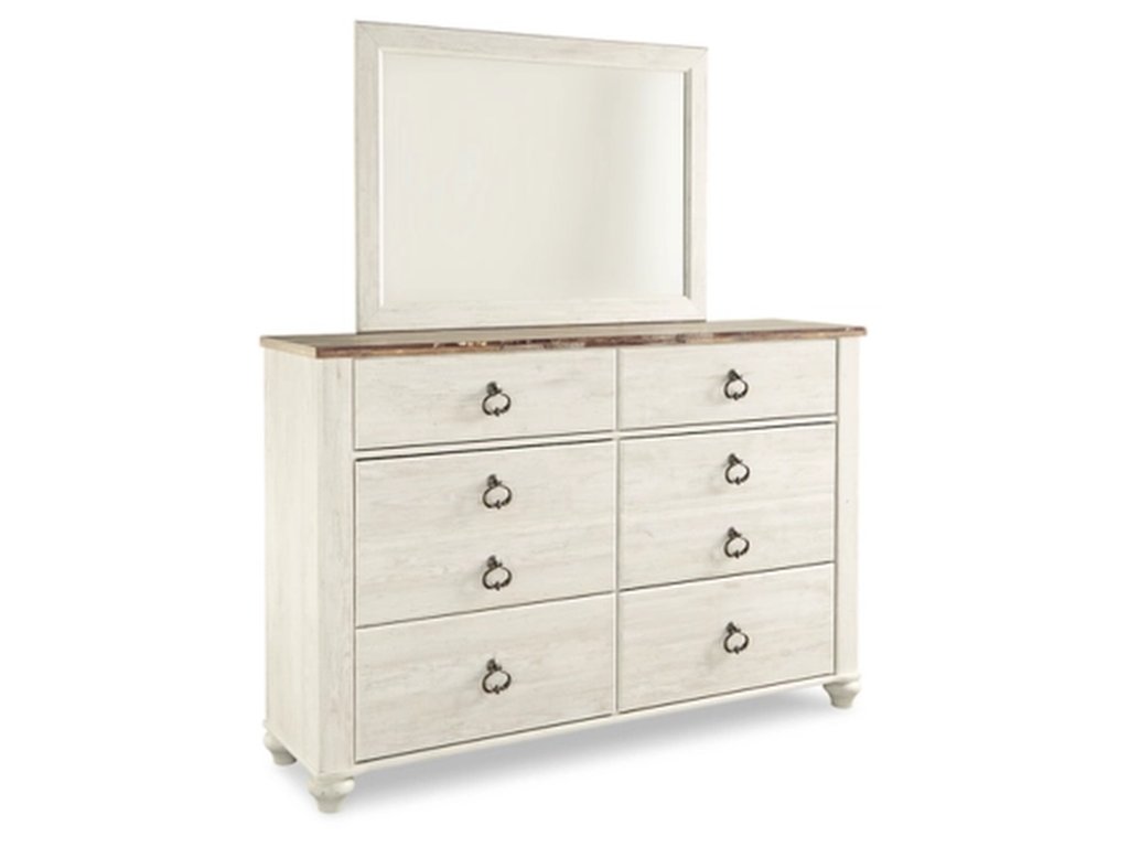 Willowton Dresser, Mirror, Chest and Nightstand - image 1