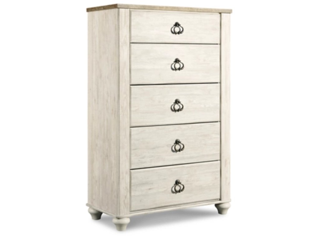 Willowton Dresser, Mirror, Chest and Nightstand - image 2
