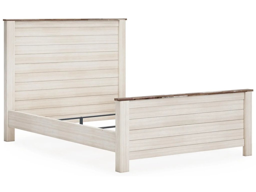 Willowton Queen Panel Bed, Dresser and Mirror - image 3