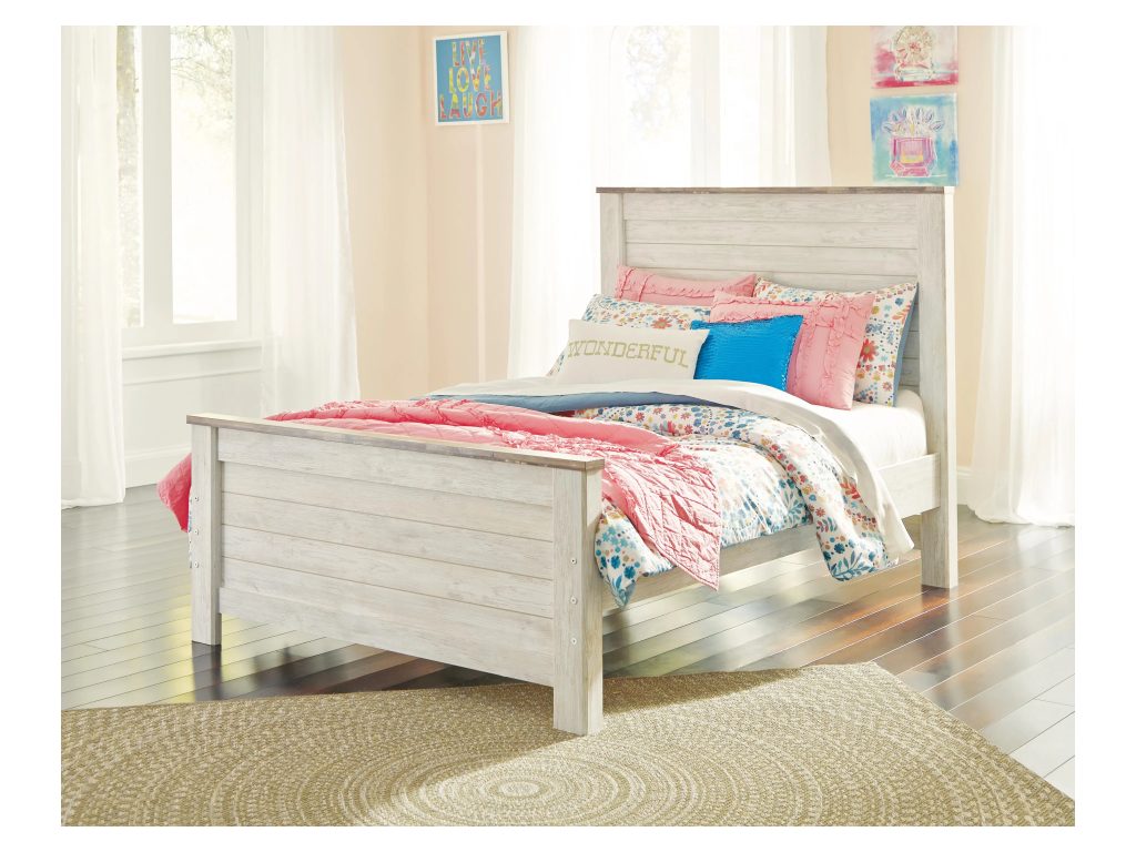 Willowton Full Panel Bed, Dresser, Mirror, Chest and Nightstand - image 8