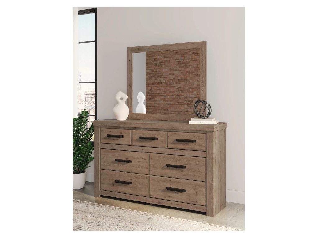 Oliandon Queen Panel Bed, Dresser and Mirror - image 14