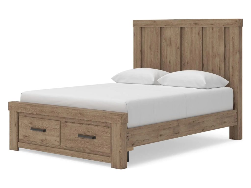 Oliandon Queen Panel Storage Bed, Dresser and Mirror - image 14
