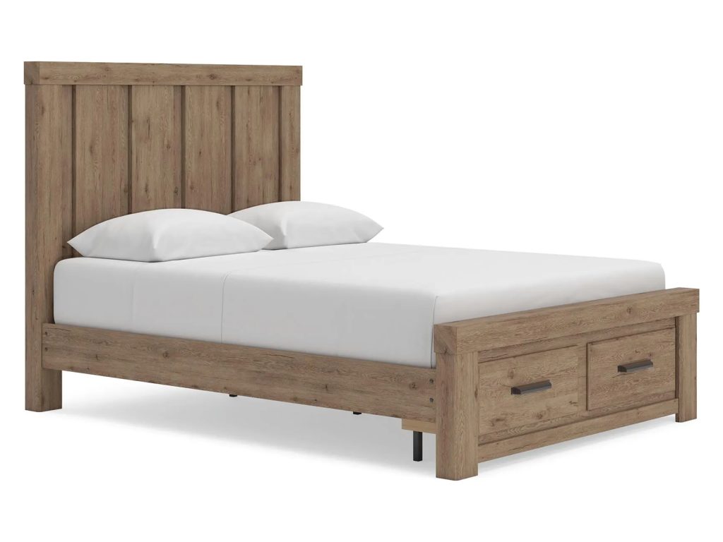 Oliandon Queen Panel Storage Bed, Dresser and Mirror - image 9