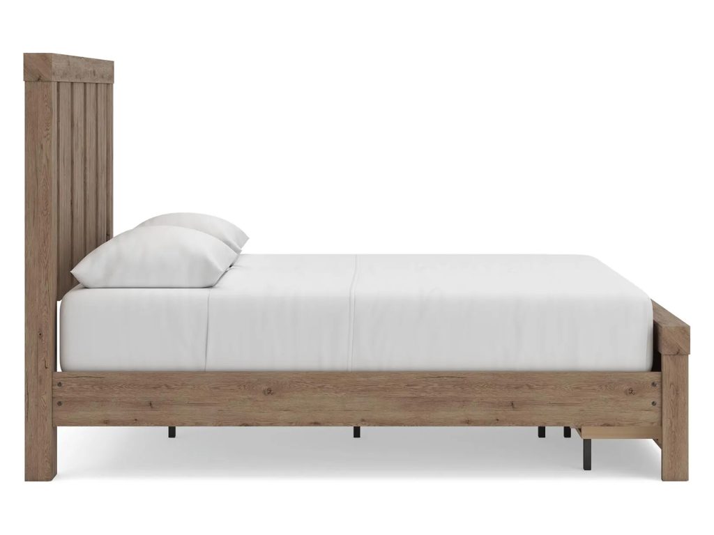 Oliandon Queen Panel Storage Bed, Dresser and Mirror - image 11
