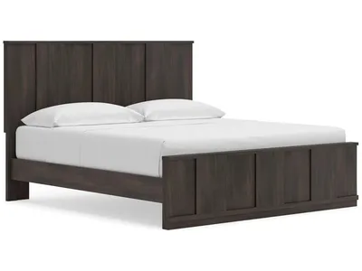 Shaehartin King Panel Platform Bed - Alternative View