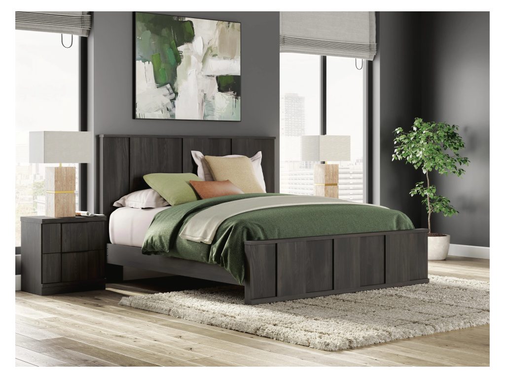 Shaehartin King Panel Platform Bed - main image