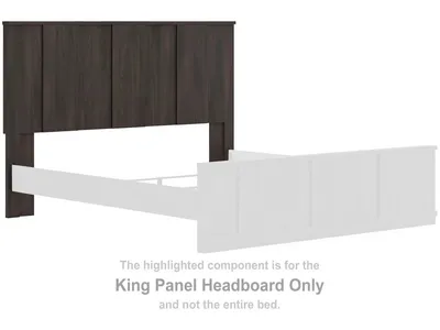 Shaehartin King Panel Headboard - Alternative View