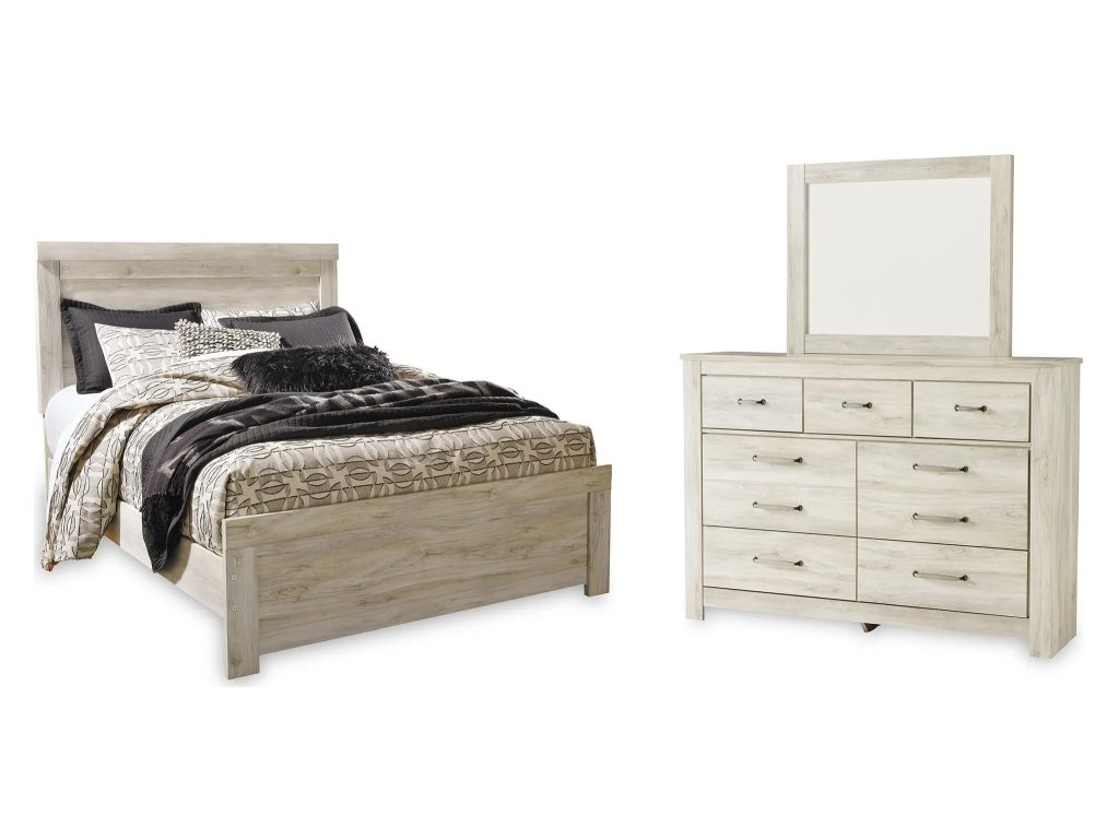Bellaby Queen Panel Bed, Dresser and Mirror - main image