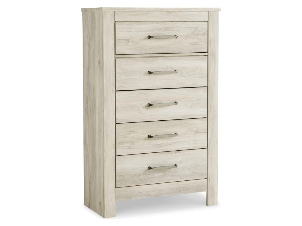 Bellaby Queen Panel Headboard, Dresser, Mirror, Chest and 2 Nightstands - image 2