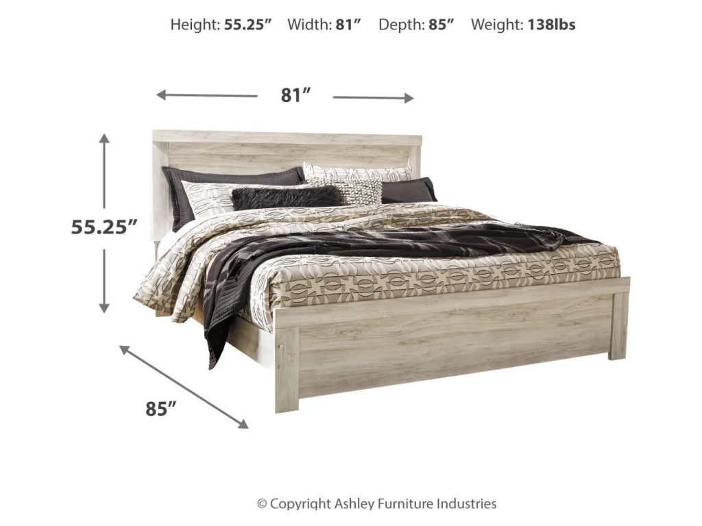 Bellaby King Panel Bed and 2 Nightstands - image 2