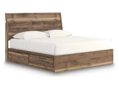 Chirason King Panel Bed with Storage
