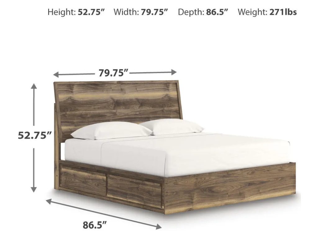Chirason King Panel Bed with Storage - image 8