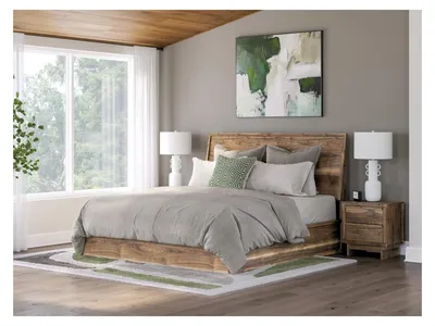 Chirason King Panel Bed - Alternative View