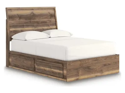 Chirason Full Panel Bed with Storage