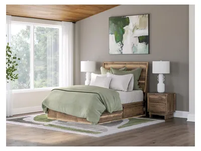 Chirason Full Panel Bed with Storage - Alternative View