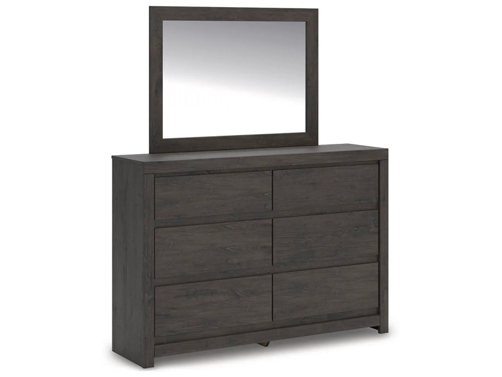 Fraluna Queen Panel Bed, Dresser and Mirror - image 2