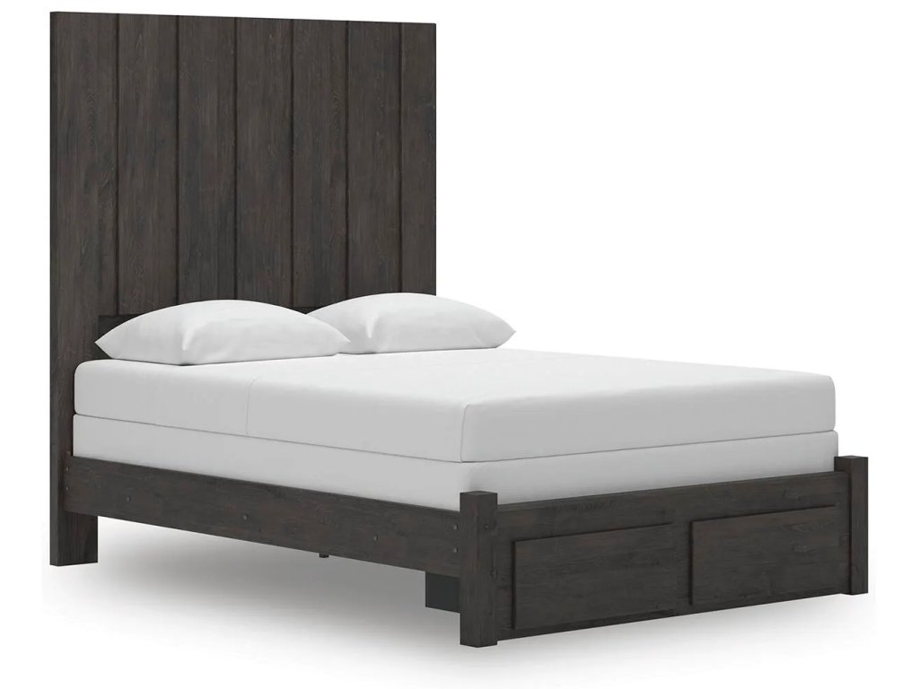 Fraluna Queen Panel Storage Bed, Dresser and Mirror - image 9
