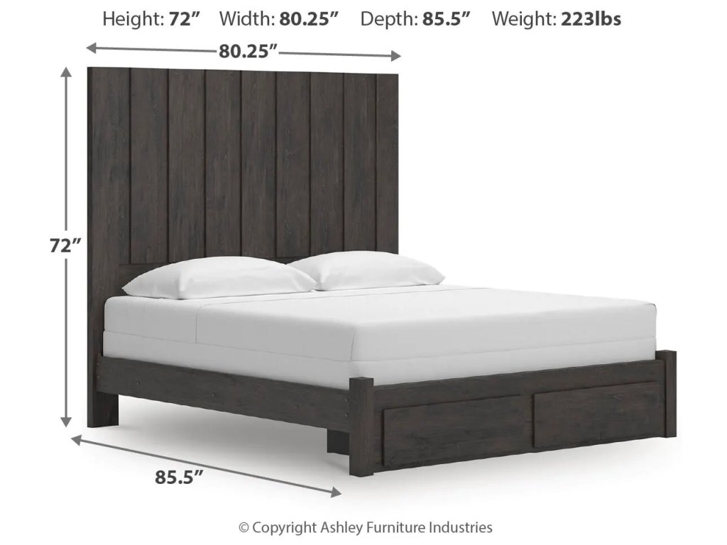 Fraluna King Panel Storage Bed - image 3