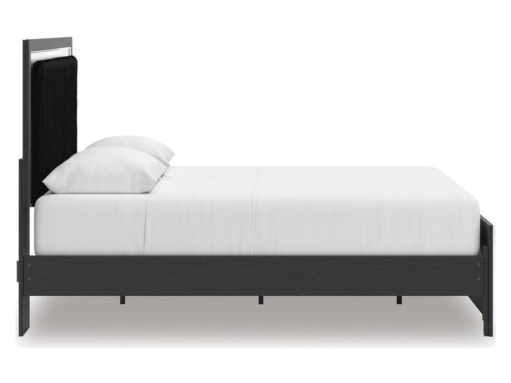 Zuraleus Queen Upholstered Panel Platform Bed - image 6