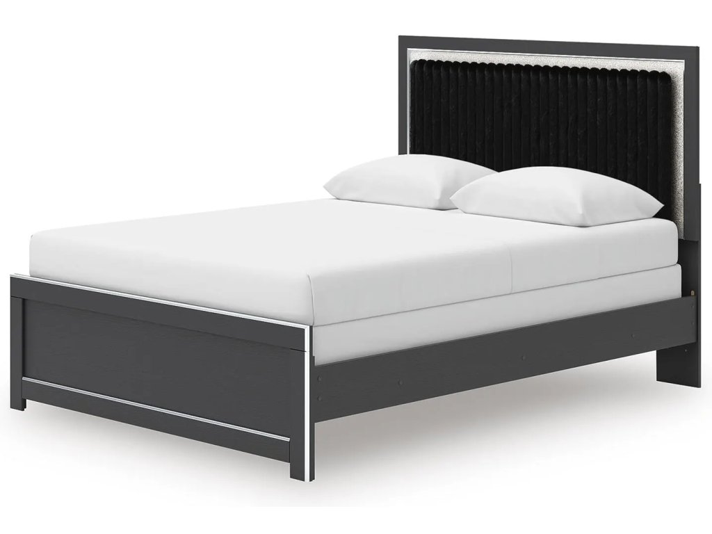 Zuraleus Queen Upholstered Panel Bed - image 3