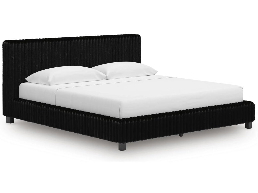 Zuraleus King Upholstered Bed, Dresser, Mirror and 2 Nightstands - image 9