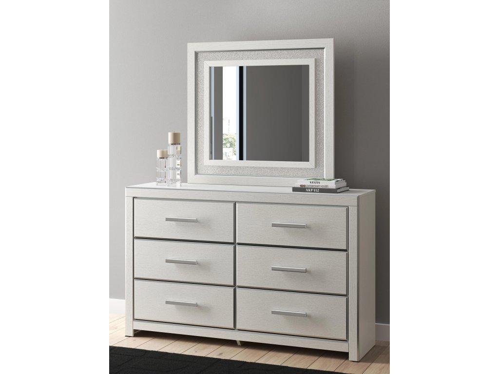 Zuraleus Queen Upholstered Bed, Dresser and Mirror - image 14
