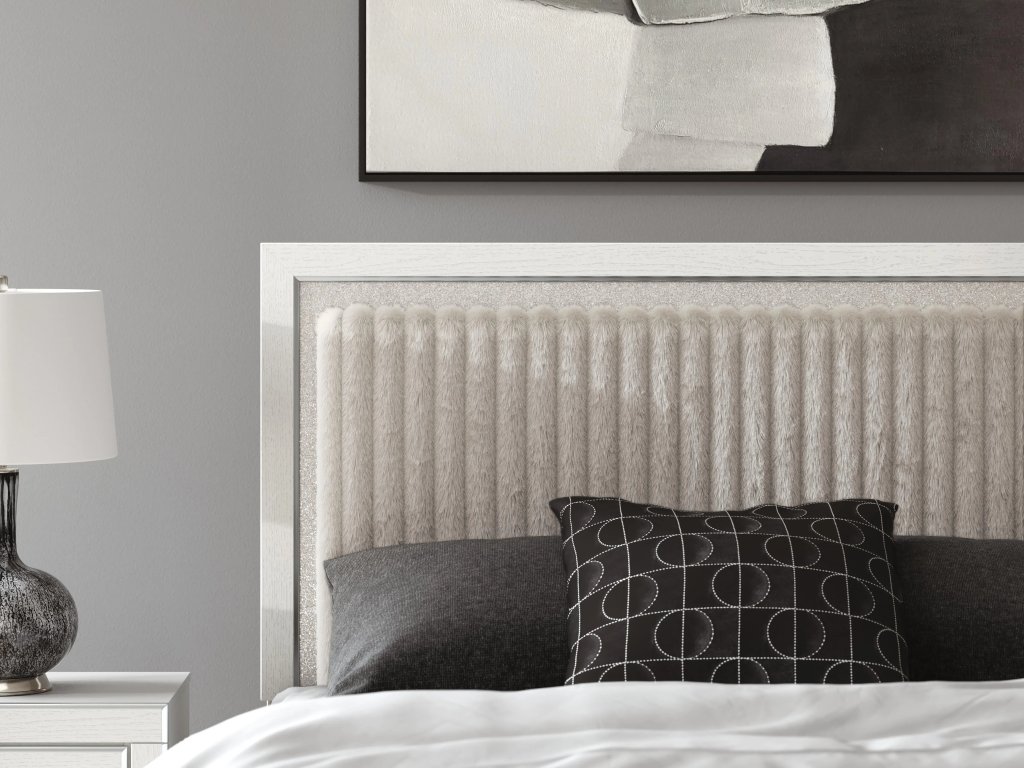 Zuraleus Queen Upholstered Panel Headboard - image 1