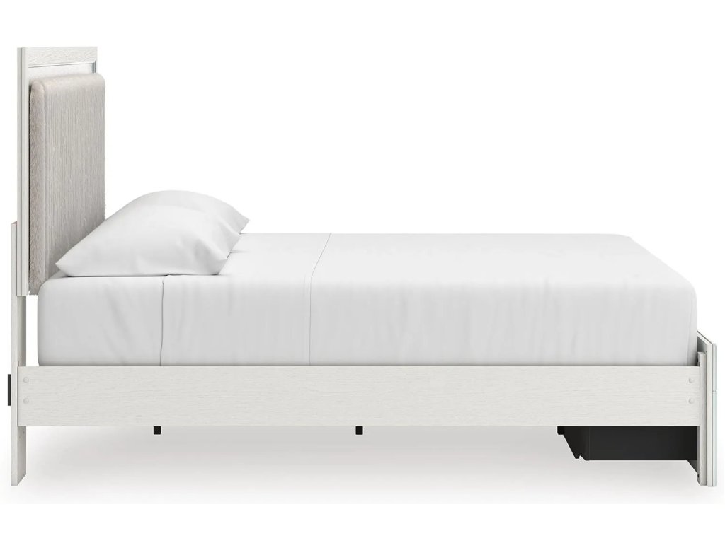 Zuraleus King Upholstered Panel Platform Storage Bed - image 3