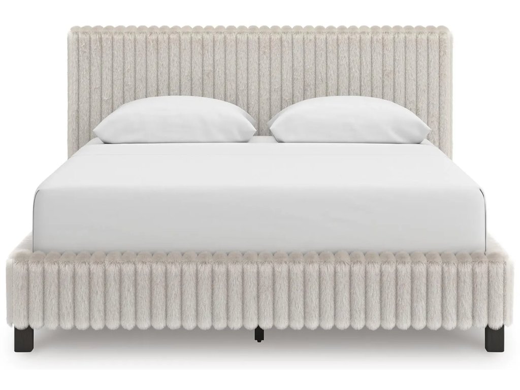 Zuraleus Queen Upholstered Bed, Dresser and Mirror - image 8