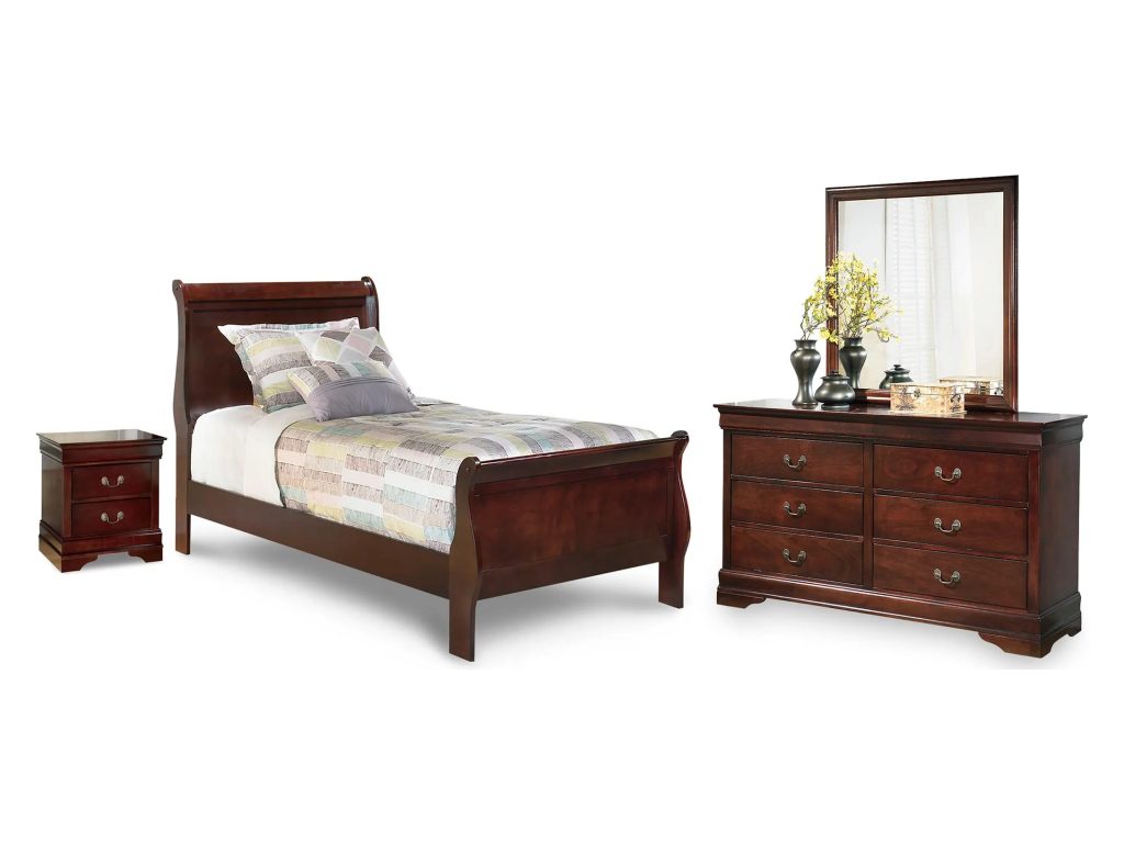 Alisdair Twin Sleigh Bed, Dresser, Mirror and Nightstand - main image